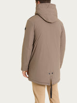 Piumerino Anorak imbottito in lana Grigi Uomo - Ragno