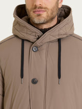 Piumerino Anorak imbottito in lana Grigi Uomo - Ragno