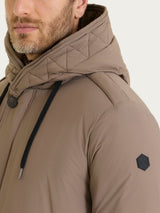 Piumerino Anorak imbottito in lana Grigi Uomo - Ragno