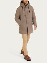 Piumerino Anorak imbottito in lana Grigi Uomo - Ragno