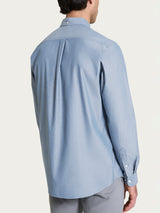 Camicia button down in Oxford Double Twisted Azzurri Uomo - Ragno