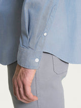 Camicia button down in Oxford Double Twisted Azzurri Uomo - Ragno