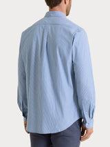 Camicia button down in Oxford Double Twisted Azzurri Uomo - Ragno