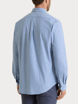 Camicia button down in Oxford Double Twisted Azzurri Uomo - Ragno