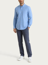 Camicia button down in Oxford Double Twisted Azzurri Uomo - Ragno