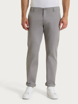Pantalone Chino in Heavy Duty Twill di Cotone Neri Uomo - Ragno