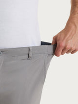 Pantalone Chino in Heavy Duty Twill di Cotone Neri Uomo - Ragno