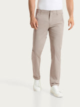 Pantalone Chino in Heavy Duty Twill di Cotone Grigi Uomo - Ragno