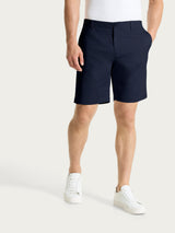 Bermuda con tasche in Satin Power Blu Uomo - Ragno