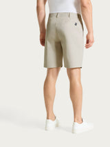 Bermuda con tasche in Satin Power Marroni Uomo - Ragno