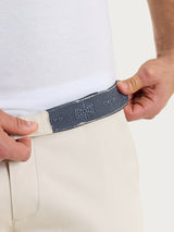 Pantalone con tasche america in Satin Power Bianchi Uomo - Ragno