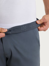 Pantalone con tasche america in Satin Power Neri Uomo - Ragno