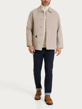 Giacca utility in Canvas Stretch Grigi Uomo - Ragno