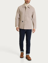 Giacca utility in Canvas Stretch Grigi Uomo - Ragno