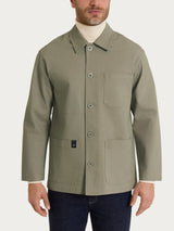 Giacca utility in Canvas Stretch Verdi Uomo - Ragno