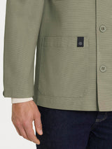 Giacca utility in Canvas Stretch Verdi Uomo - Ragno