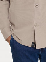Shacket in Canvas Stretch Grigi Uomo - Ragno