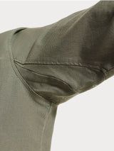 Shacket in Canvas Stretch Verdi Uomo - Ragno