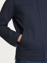 Chaqueta con cremallera Canvas Stretch Azul Hombre - Ragno
