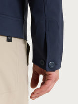 Giacca a manica lunga in Compact Light Blu Uomo - Ragno