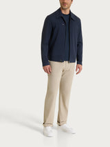 Giacca a manica lunga in Compact Light Blu Uomo - Ragno