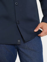 Giacca con tasche in Compact Light Blu Uomo - Ragno