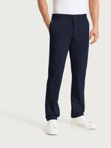 Pantalone con tasche america in Compact Light Blu Uomo - Ragno