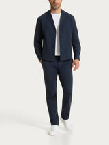 Pantalone con tasche america in Compact Light Blu Uomo - Ragno