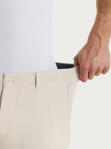 Pantalone con tasche america in Compact Light Bianchi Uomo - Ragno