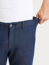 Jeans Chino in Light Denim Viola Uomo - Ragno