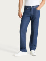 Jeans Bootleg in Light Denim Viola Uomo - Ragno