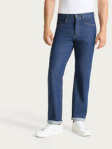 Jeans Bootleg in Light Denim Viola Uomo - Ragno