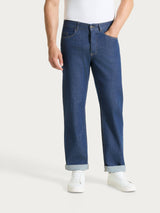 Jeans Bootleg in Light Denim Viola Uomo - Ragno