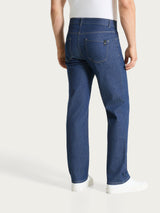 Jeans Bootleg in Light Denim Viola Uomo - Ragno