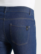 Jeans Bootleg in Light Denim Viola Uomo - Ragno