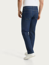 Jeans 5 Bolsillos en Light Denim Morado Hombre - Ragno