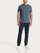 Maglietta girocollo in Jersey Double Mercerized Neri Uomo - Ragno