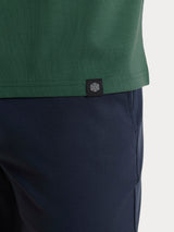 Maglietta girocollo in Jersey Double Mercerized Verdi Uomo - Ragno