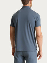 Polo a manica corta in Jersey Double Mercerized Neri Uomo - Ragno