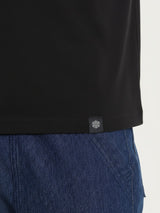 Maglietta girocollo tinta unita in Ultralight Neri Uomo - Ragno