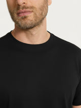 Maglietta girocollo tinta unita in Ultralight Neri Uomo - Ragno