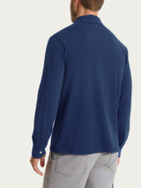 Maglietta a manica lunga in Ultralight Blu Uomo - Ragno