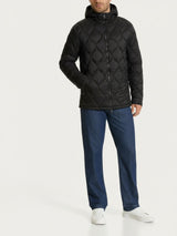 Piumino puffer con cappuccio Onion Quilt Neri Uomo - Ragno