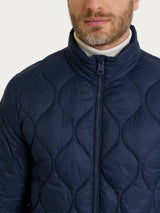 Piumino puffer Onion Quilt Blu Uomo - Ragno