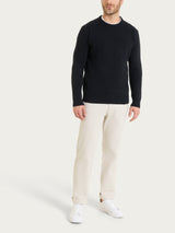Maglia girocollo in NaturalSoft Blu Uomo - Ragno
