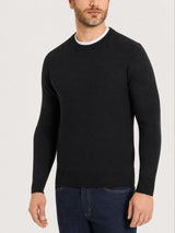 Maglia girocollo in NaturalSoft Neri Uomo - Ragno