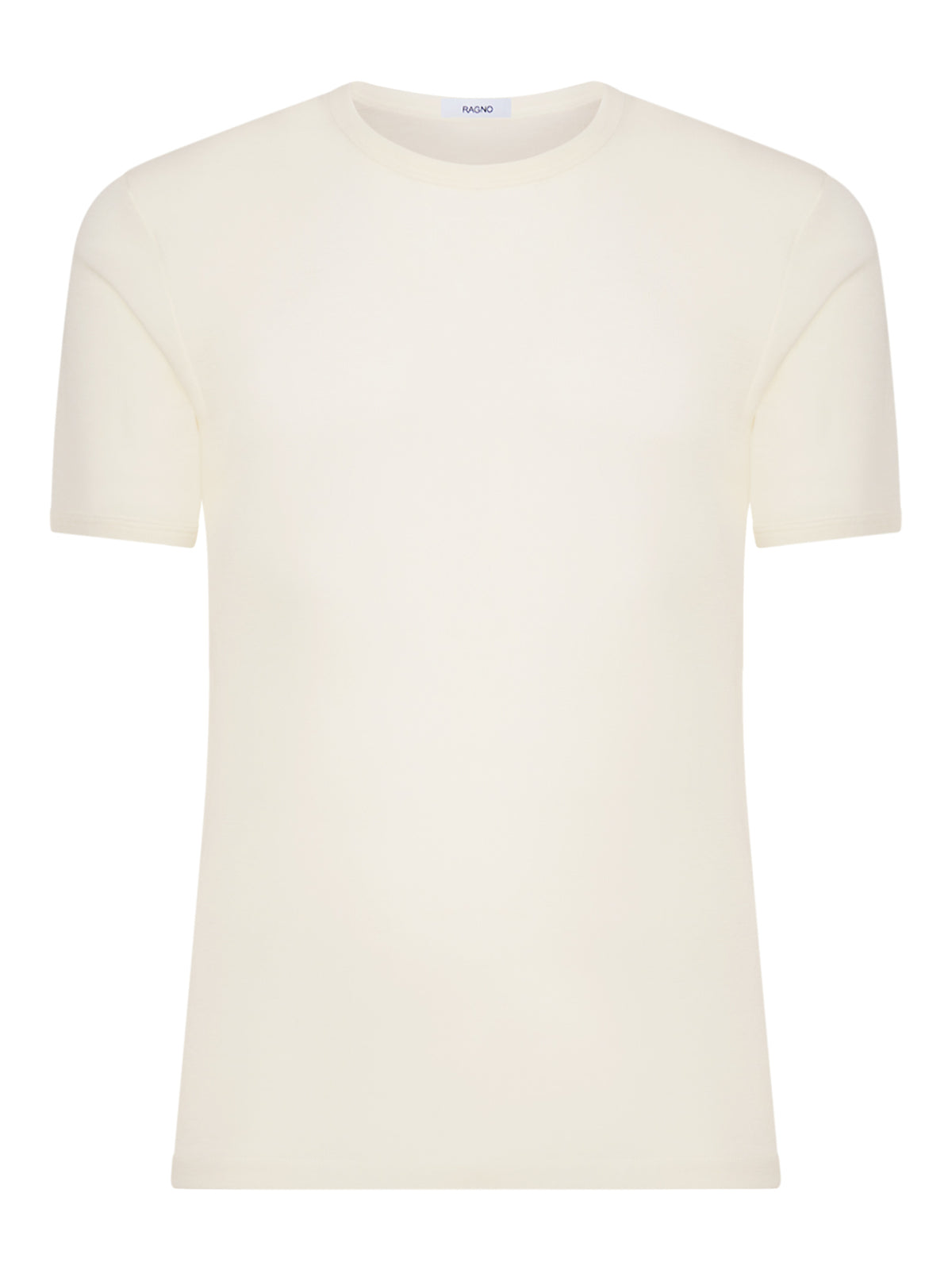 Merino Medium - Maglietta girocollo in lana di peso medio Bianchi Uomo - Ragno