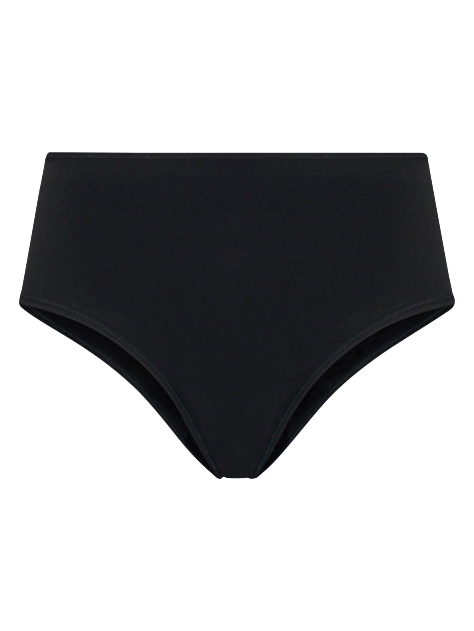 Pocket - Slip alto in cotone elasticizzato Neri Donna - Ragno