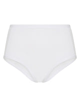 Skin - Slip alto in cotone e modal Bianchi Donna - Ragno