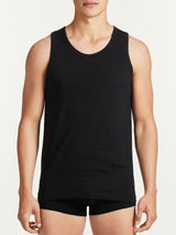 100% Cotton - Canottiera in cotone  Neri Uomo - Ragno
